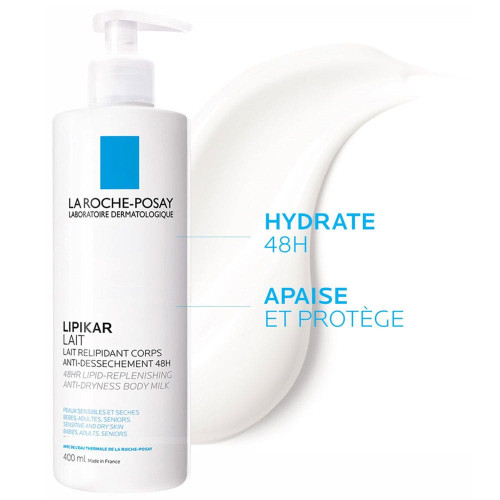 Lipikar Huile Lavante AP+ et Baume Relipidant AP+M 2 x 400 ml