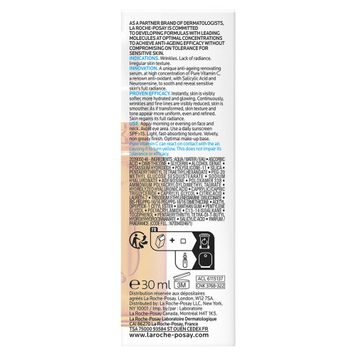 Pure Vitamin C12 Sérum Concentré Rénovateur Eclat Anti-Rides Anti-Oxydant 30 ml