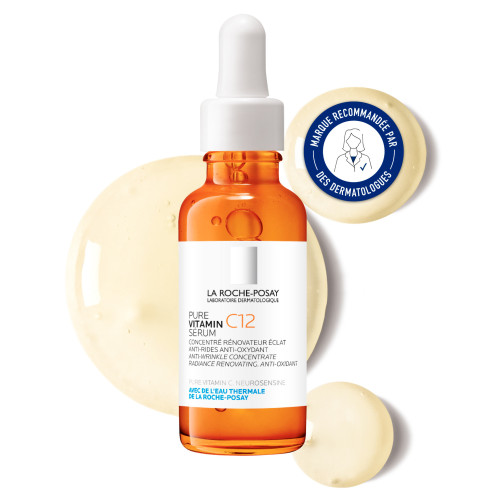 Pure Vitamin C12 Sérum Concentré Rénovateur Eclat Anti-Rides Anti-Oxydant 30 ml