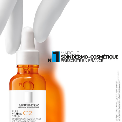 Pure Vitamin C12 Sérum Concentré Rénovateur Eclat Anti-Rides Anti-Oxydant 30 ml