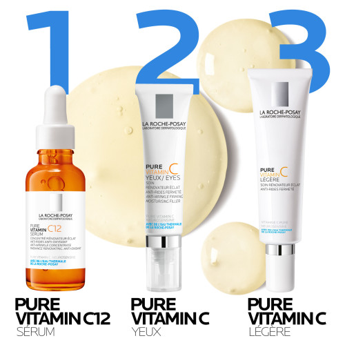 Pure Vitamin C12 Sérum Concentré Rénovateur Eclat Anti-Rides Anti-Oxydant 30 ml