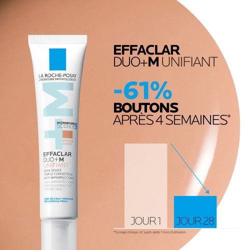 La Roche-Posay Effaclar Duo+M 40 ml soin teinté anti-imperfections
