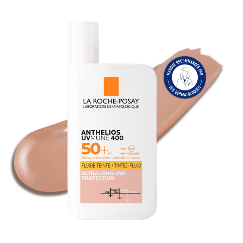 La Roche-Posay Anthelios UVmune 400 Fluide Teinté SPF50+ 50ml Protection Solaire Haute