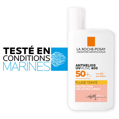 La Roche-Posay Anthelios UVmune 400 Fluide Teinté SPF50+ 50ml Protection Solaire Haute