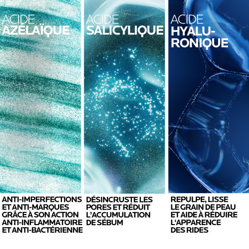 La Roche Posay Effaclar AZ Gel-Crème 40ml Anti-imperfections Peau Nette