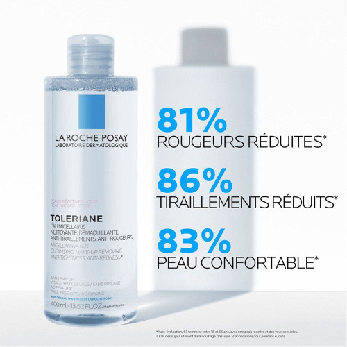 La Roche-Posay Toleriane Eau Micellaire 2x400ml Peau Apaisée Pharma360