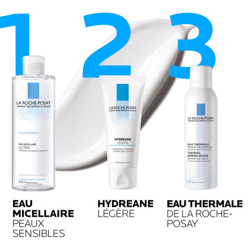 La Roche-Posay Tolériane Eau Micellaire 2x400ml Peaux Sensibles Hydratée