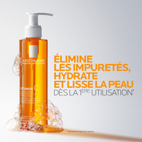 La Roche-Posay Pure Vitamine C Gel Moussant 200ml Éclat & Pores Raffinés