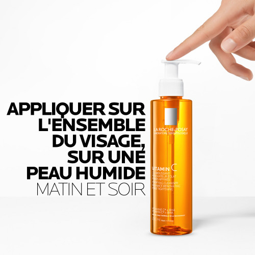 La Roche-Posay Pure Vitamine C Gel Moussant 200ml Éclat & Pores Raffinés
