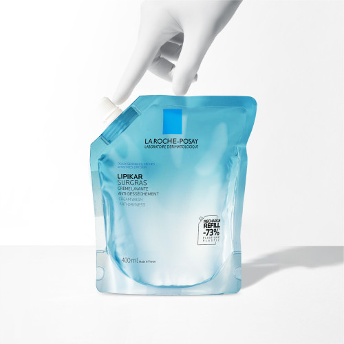 La Roche-Posay Lipikar Surgras Crème Lavante 400ml Peaux Sensibles