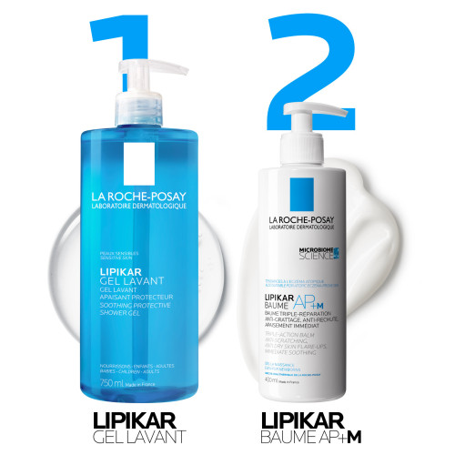 La Roche-Posay Lipikar Gel Lavant 400ml Peaux Sensibles Hydratation