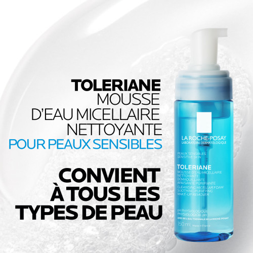 La Roche-Posay Toleriane Mousse Micellaire 150ml Peaux Sensibles