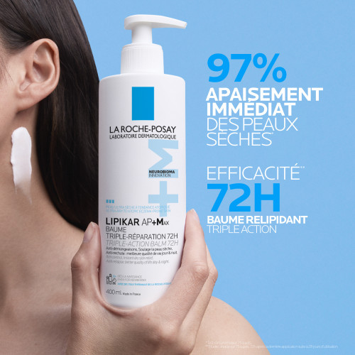 La Roche-Posay Lipikar AP+Max Baume 400ml Peau Sèche Eczéma Pharma360