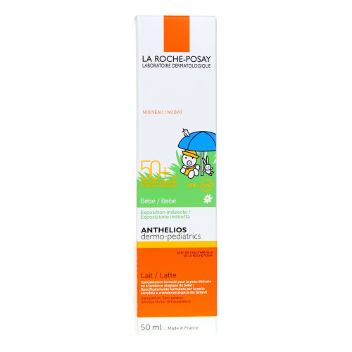 La Roche Posay Anthelios Lait Bébé SPF50+ 50mL - Protection Haute La Roche Posay Anthelios Lait Bébé SPF50+ 50mL - Protection Haute