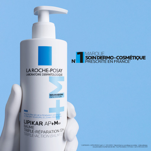 La Roche-Posay Lipikar AP+Max Baume 400ml Peau Sèche Eczéma Pharma360