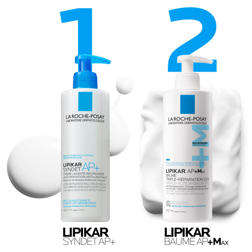 La Roche-Posay Lipikar AP+Max Baume 400ml Peau Sèche Eczéma Pharma360