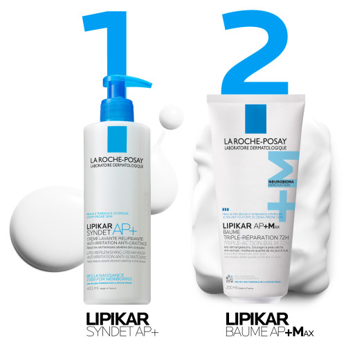 La Roche-Posay Lipikar AP+Max Baume 200ml Hydratation 72h Pharma360