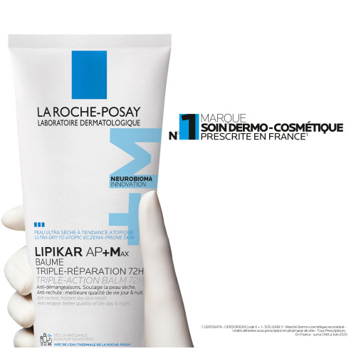 La Roche-Posay Lipikar AP+Max Baume 200ml Hydratation 72h Pharma360