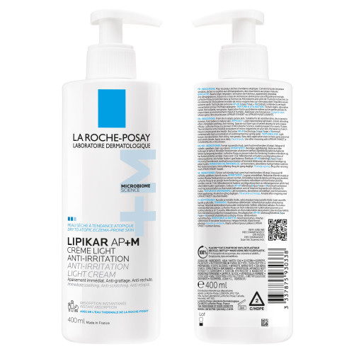 La Roche-Posay Lipikar Crème AP+M 400ml Peau Apaisée Hydratée