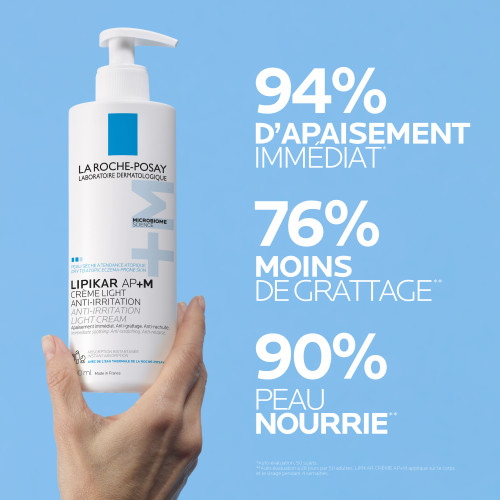La Roche-Posay Lipikar Crème AP+M 400ml Peau Apaisée Hydratée