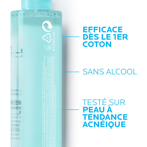La Roche-Posay Effaclar Eau Micellaire 2x400ml Peaux Grasses Purifiées