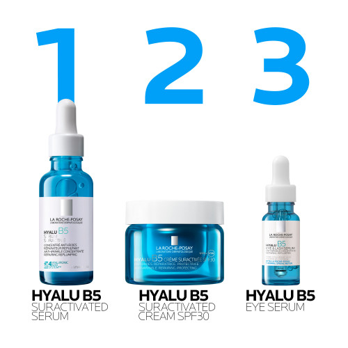 Crème recharge Hyalu B5 SPF30 : Hydratation intense 72h & anti-âge
