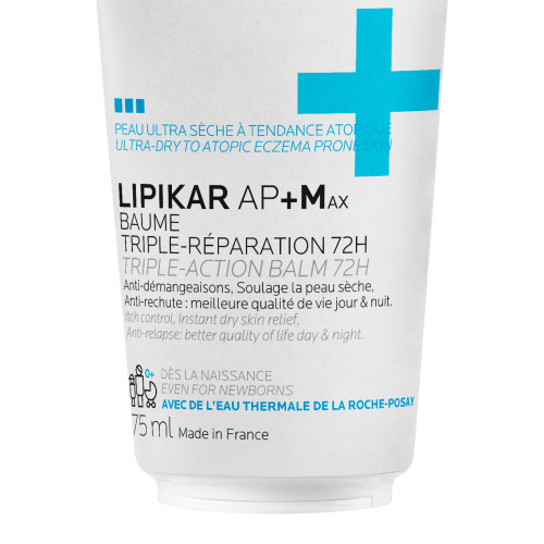 Baume Lipikar AP+ Max : Soulagement 72h, Peaux Atopiques & Sèches