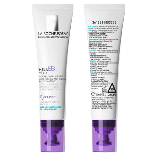 La Roche-Posay Mela B3 : Réduit Rides & Cernes avec Applicateur Cryo
