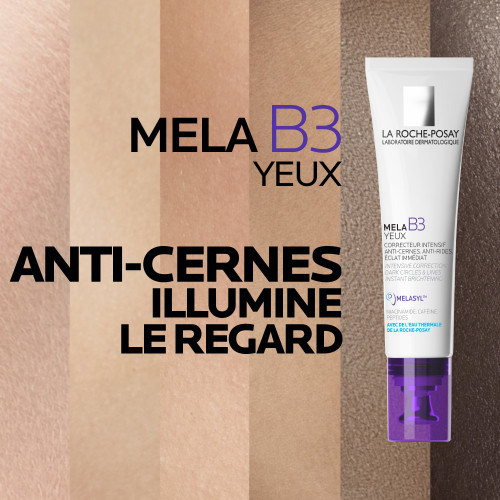 La Roche-Posay Mela B3 : Réduit Rides & Cernes avec Applicateur Cryo