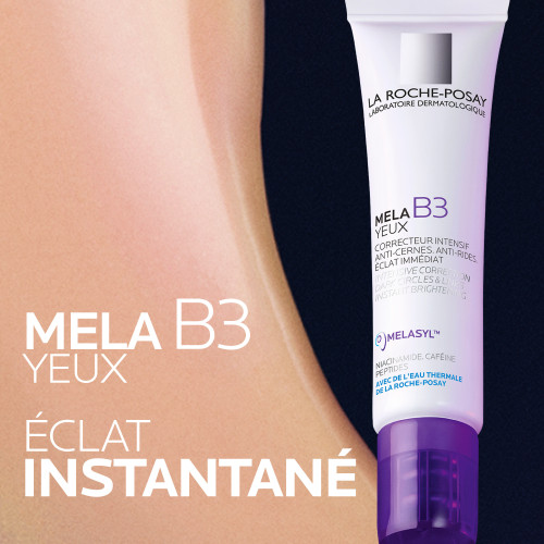 La Roche-Posay Mela B3 : Réduit Rides & Cernes avec Applicateur Cryo
