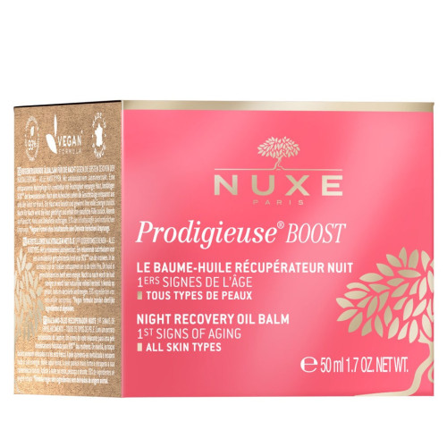 NUXE Baume Huile Nuit 50ml - Peau Décrispée et Hydratée