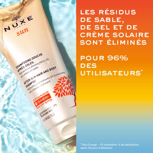 NUXE Sun Shampooing Après-Soleil 200ml - Douceur et Brillance