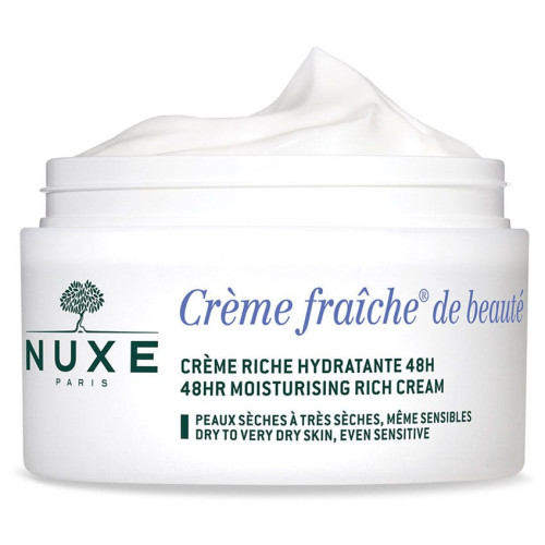 NUXE Crème Fraîche 50ml - Hydratation 48h, Peau Sèche