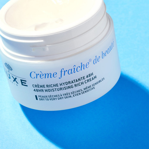 NUXE Crème Fraîche 50ml - Hydratation 48h, Peau Sèche