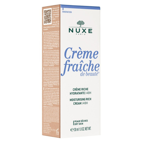 NUXE Crème Fraîche Hydratante 48h 30ml - Apaisante Protectrice