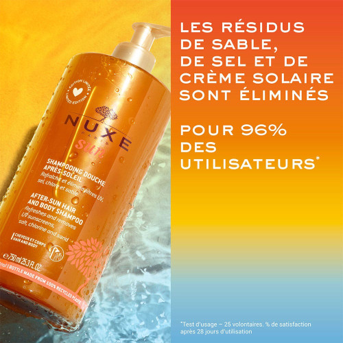 NUXE Sun Shampoing Douche 750ml - Rafraîchit et Nettoie
