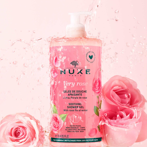 Very rose Gelée de Douche Apaisante 750 ml