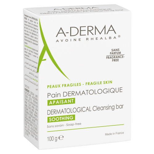 Aderma Soins Originels 100g - Nettoie et Apaise Peaux Sensibles
