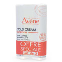AVENE Cold Cream Stick Lèvres Lot 1 - Soin Réparateur Apaisant