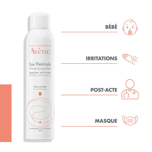 AVENE Eau Thermale Spray 300mL - Apaise les peaux sensibles