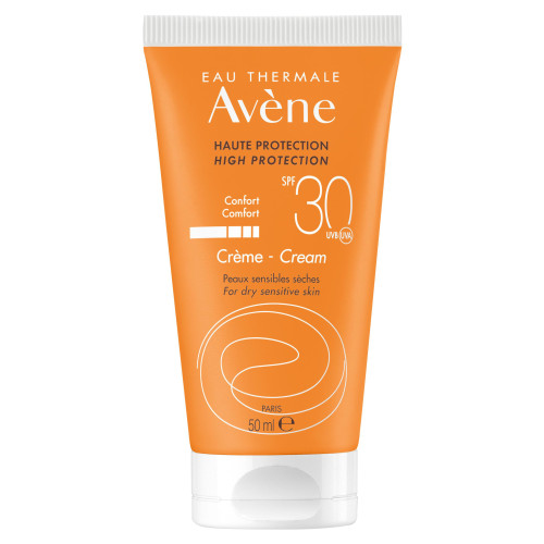 AVENE SOLAIRE Crème SPF30 50mL - Haute Protection Peaux Sensibles