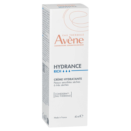 AVENE HYDRANCE Optimale Riche 40mL - Hydratation durable peaux sèches