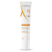 Aderma Protect Fluide Invisible SPF 50+ 40ml - Protection Peau Fragile