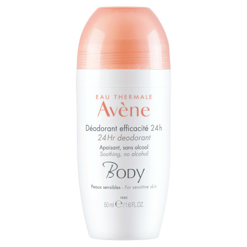 AVENE Body Déodorant Efficacité 24h 50mL - Protection Longue Durée