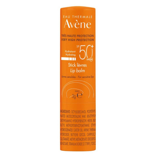 AVENE Solaire Stick Lèvres SPF 50+ 3g - Protection et Hydratation