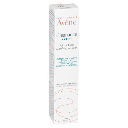 AVENE Cleanance Soin Matifiant 40ml - Hydratant, Anti-Imperfections
