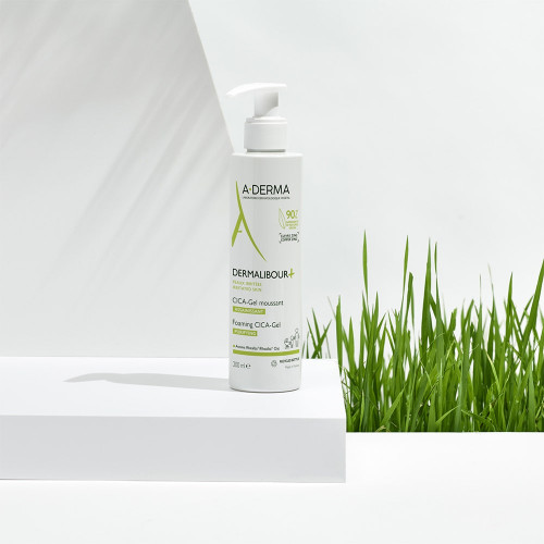 ADERMA DERMALIBOUR+ CICA Gel Moussant 200ml - Apaisant Peaux Sensibles