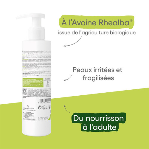 ADERMA DERMALIBOUR+ CICA Gel Moussant 200ml - Apaisant Peaux Sensibles