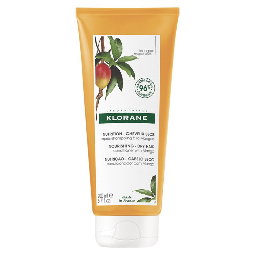 Klorane Baume Après-Shampooing Mangue 200ml - Nourrit Hydrate Protège