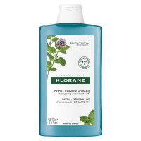 Klorane Shampoing Détox Menthe Bio 400ml - Purifie et Protège